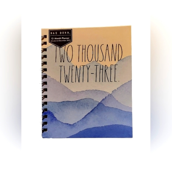 Rae Dunn Office Nwt Rae Dunn 223 Planner Calendar Book Poshmark